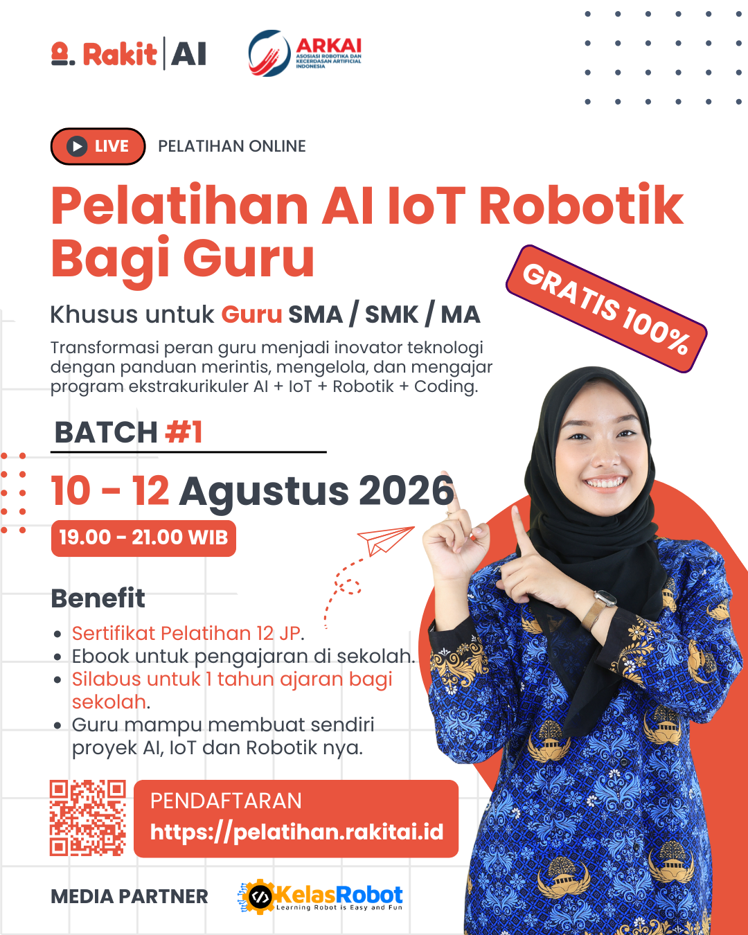 Pelatihan AI IoT Robotik